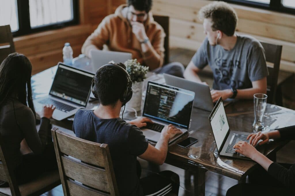 ERP implementation partner developing the system